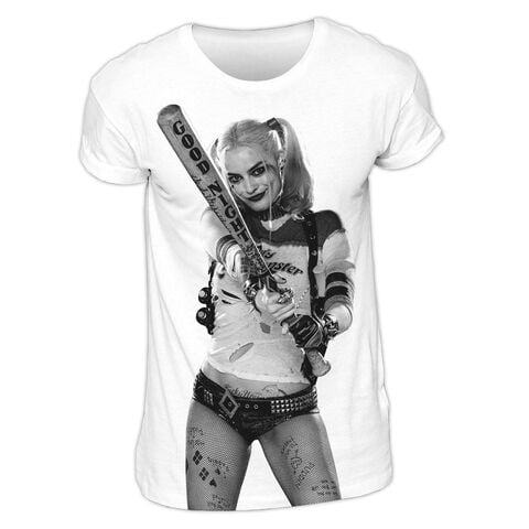T-shirt - Suicide Squad - Photo Harley Quinn Taille M